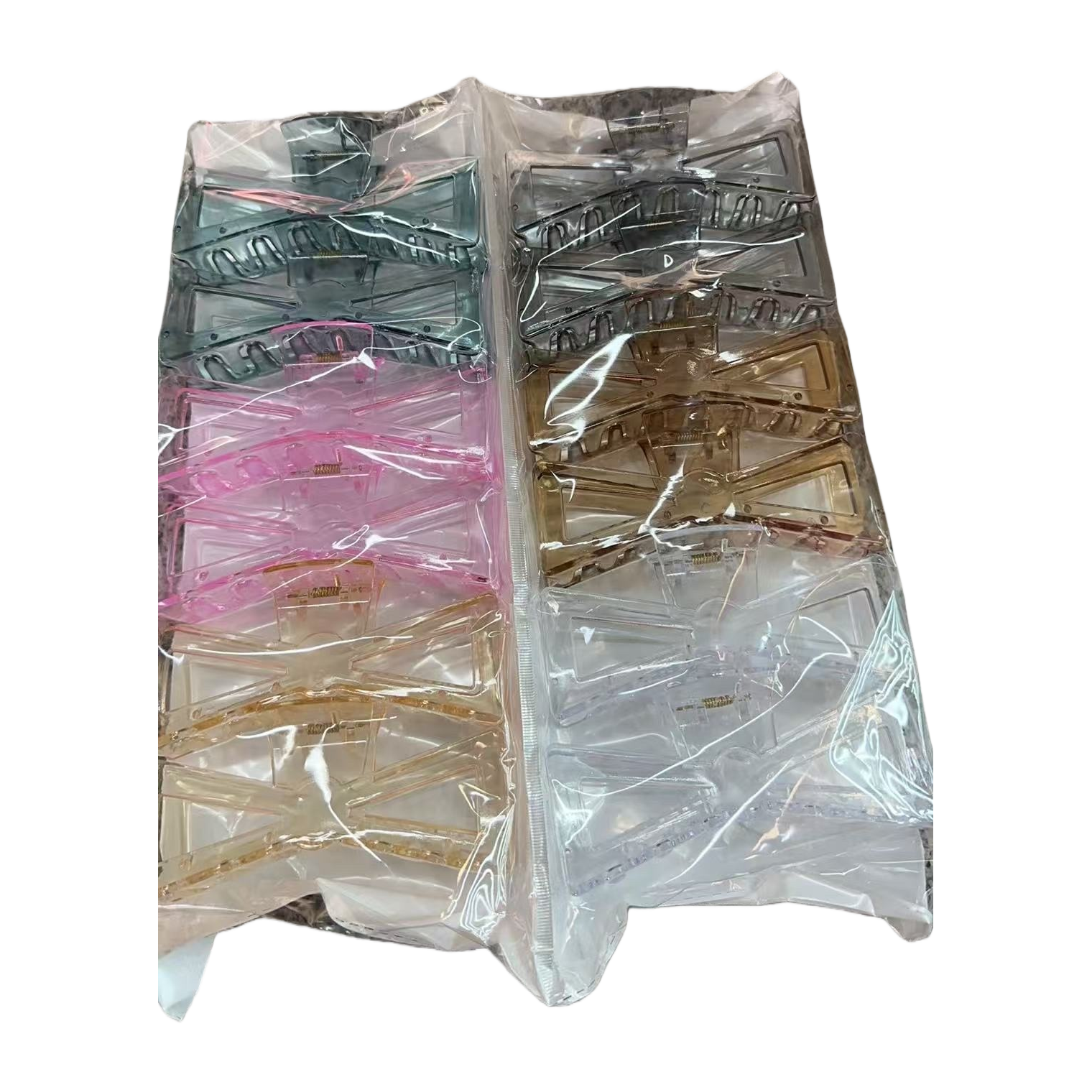 Colorful hair clips made of Korean alloy, anti-slip clips available in multiple colors for daily wear Item Picture