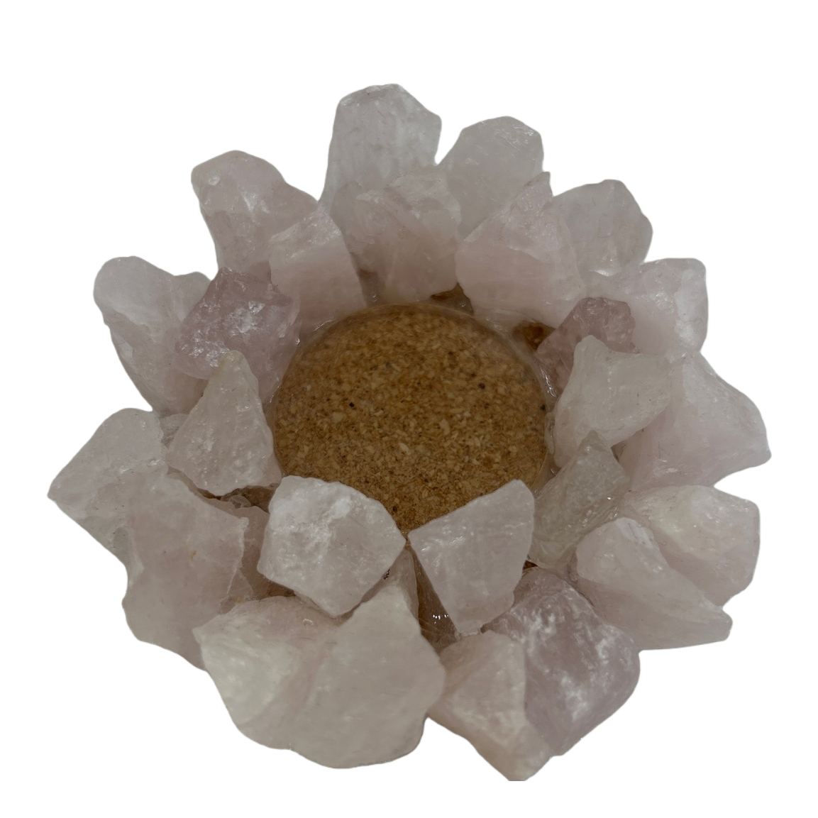 Crystal flower-shaped decorative items for parties, weddings, home furnishings, and DIY handcrafted ornaments Item Picture