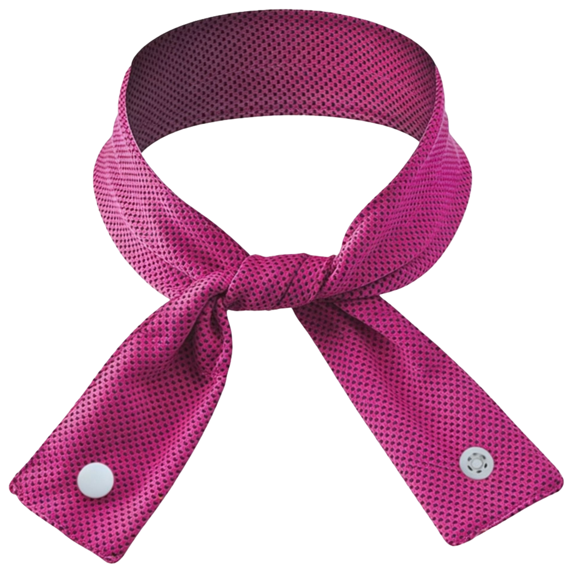 Pañuelo rosa de punto de onda para mujeres moda pañuelo pequeño cuello dulce lindo accesorios Item Picture