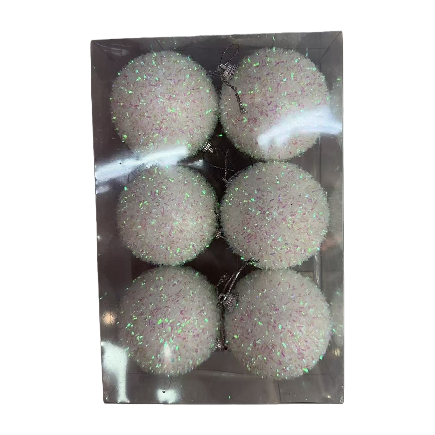 Christmas decorative balls in gold and silver with bright surfaces, festive atmosphere hanging balls Item Picture