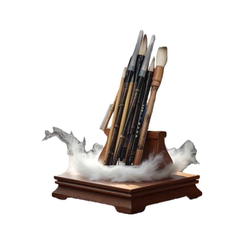 This pure wool small regular script brush is specially designed for beginners with fine tips and good elasticity Item Picture
