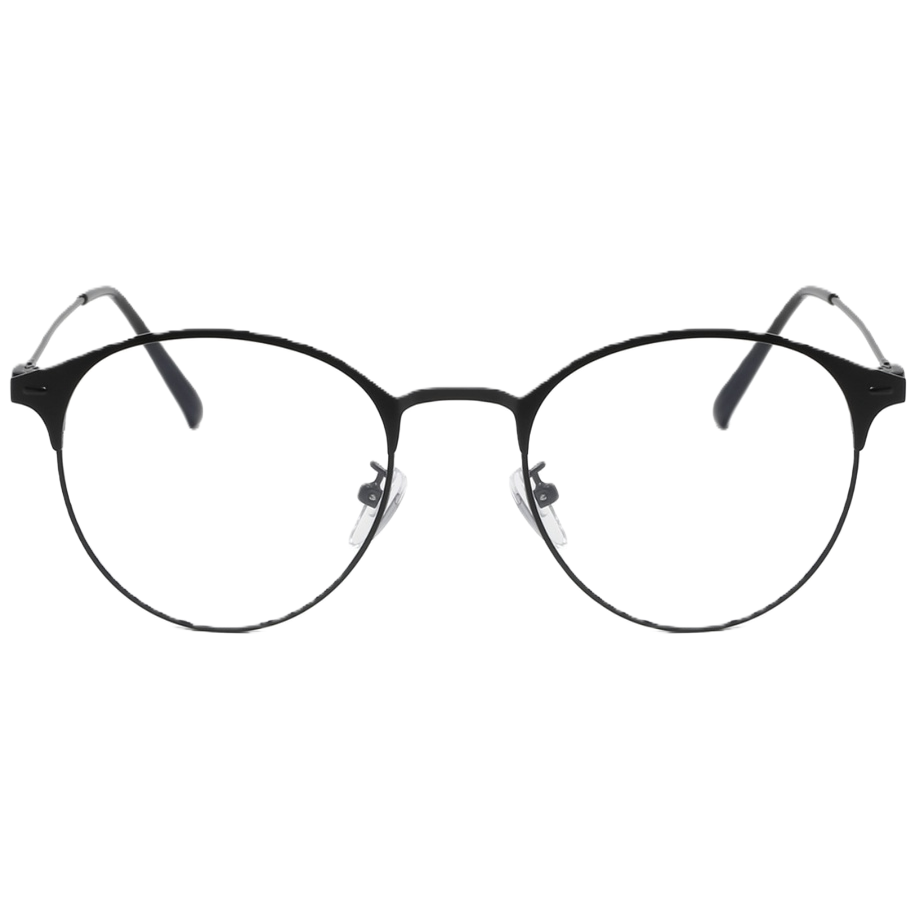 مرآة دائرية سوداء، مرآة معدنية أزياء مع عدسة قصر النظر Item Picture