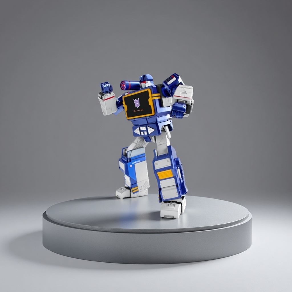 【 Transformers Official License 】 Losen Megatron G1 Flagship Mini Robot