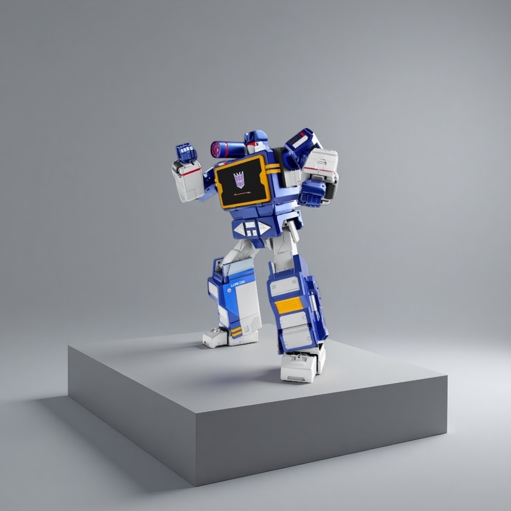 【 Transformers Official License 】 Losen Megatron G1 Flagship Mini Robot Application Scenario