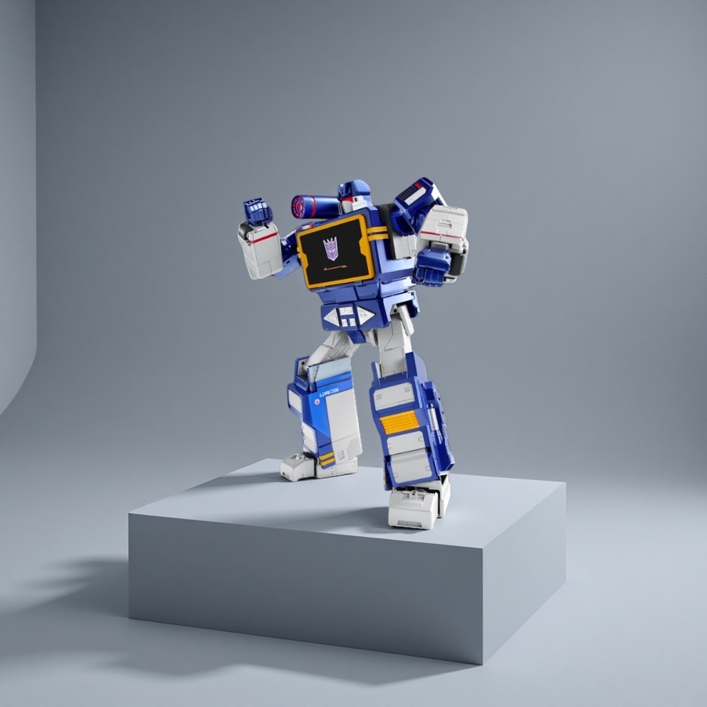 【 Transformers Official License 】 Losen Megatron G1 Flagship Mini Robot Specification image