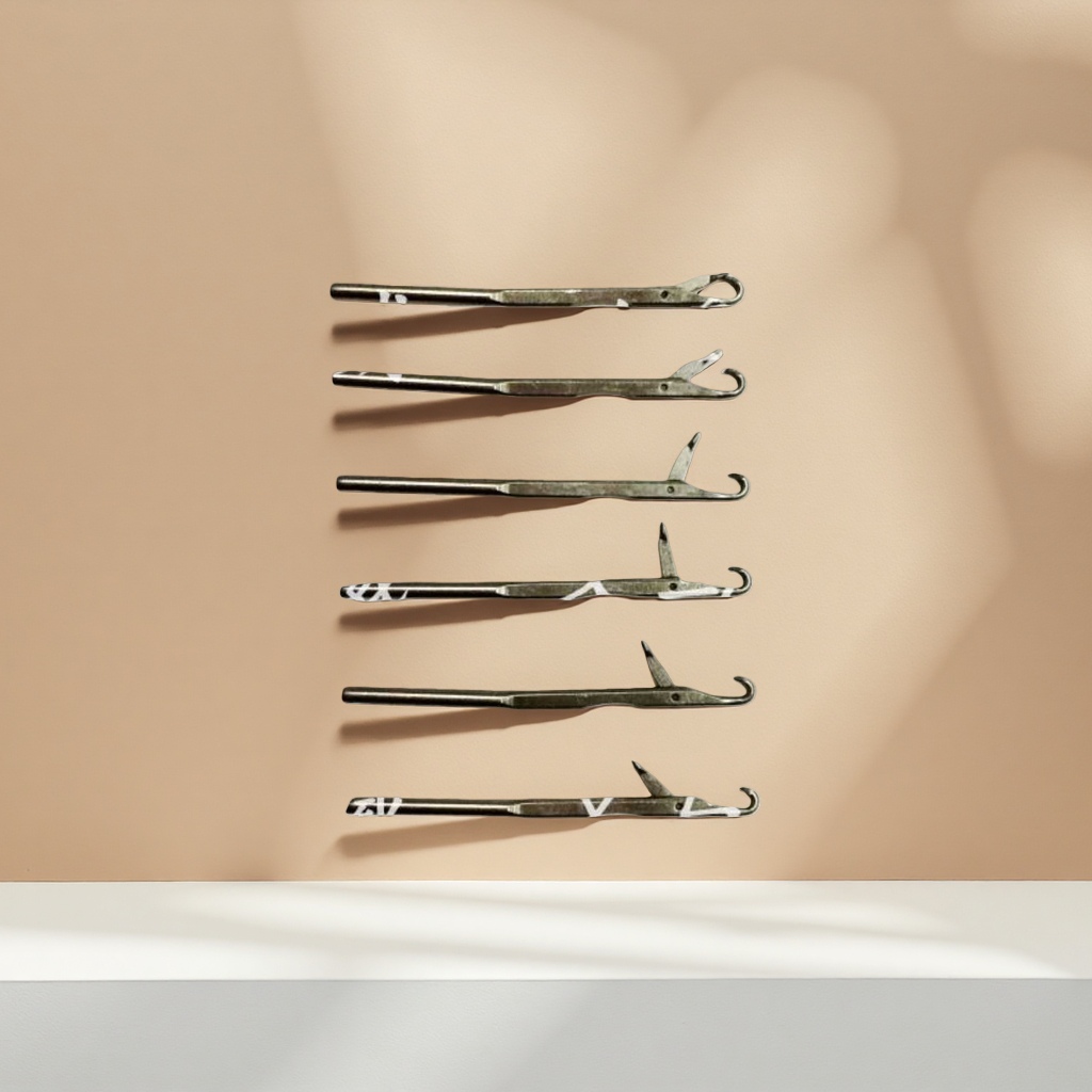 Metal tool forceps with stainless steel pointed tips for precision electronic maintenance Application Scenario
