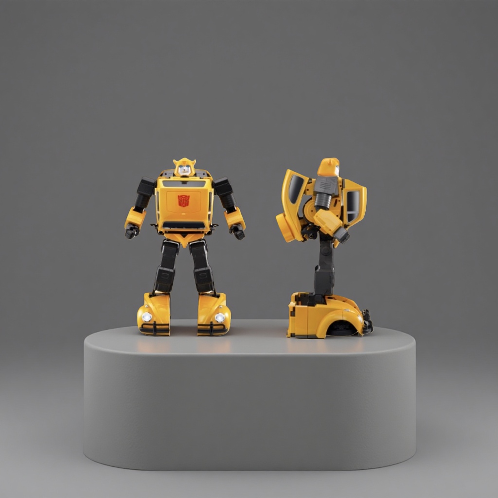Lawson Bumblebee Robot G1 Flagship Edition Transformable Toy Model details Picture
