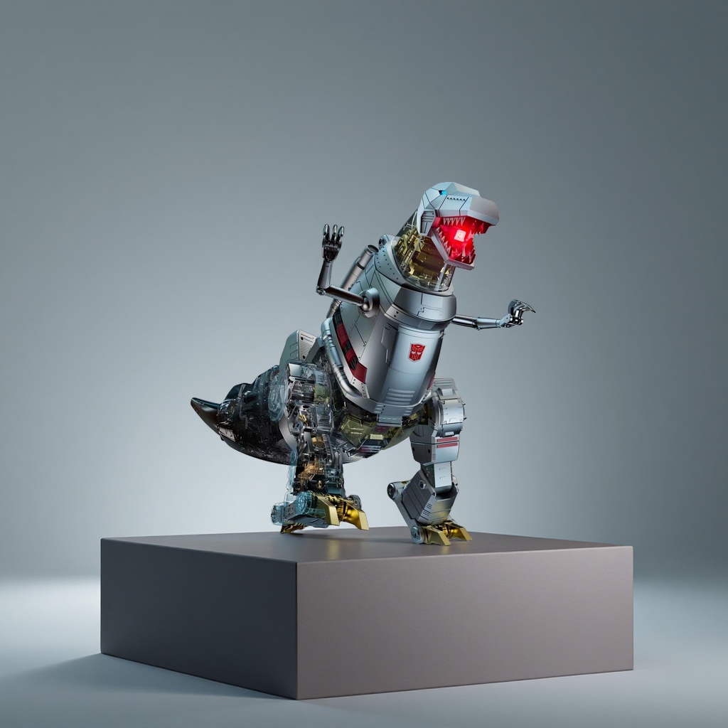 Lesen steel lock deformation robot intelligent remote control movable joint toy Application Scenario