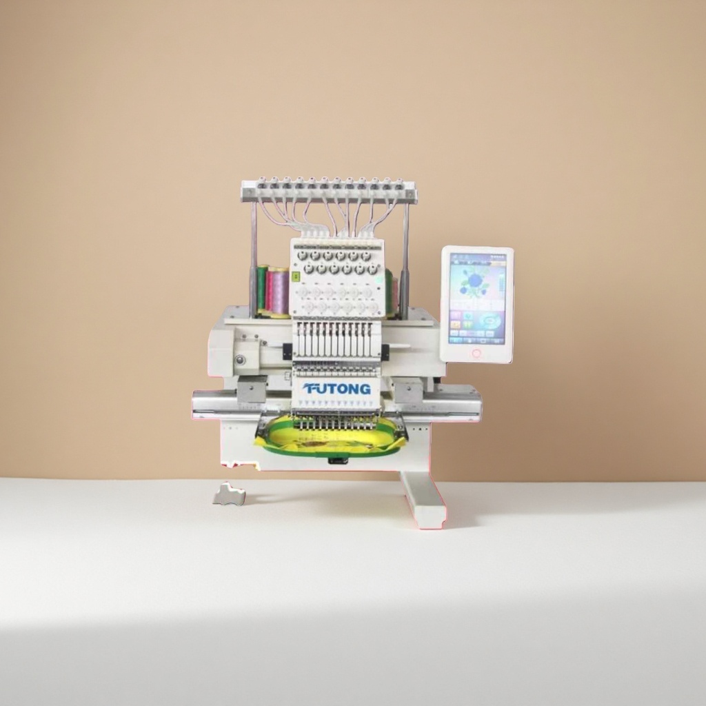 Single-head computerized embroidery machine is a fully automatic embroidery equipment for home and commercial use Specification image