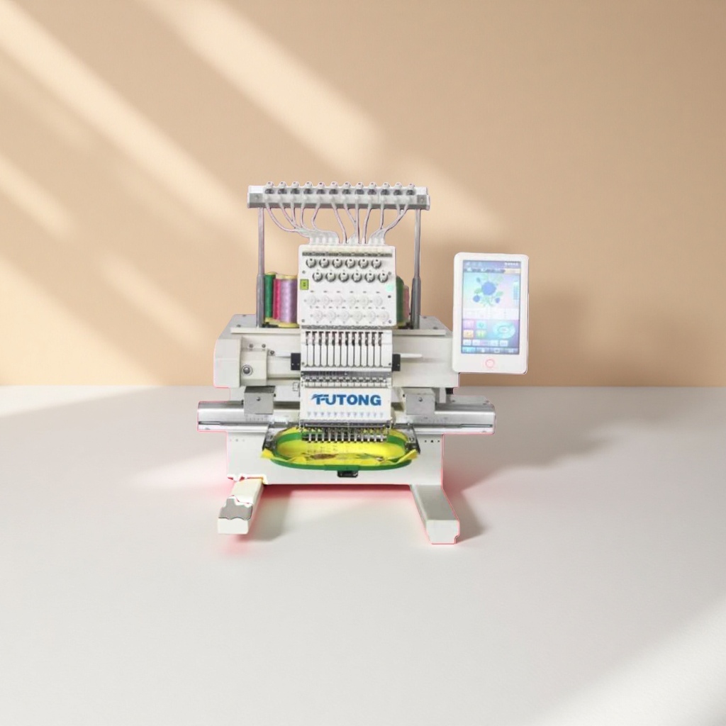Single-head computerized embroidery machine is a fully automatic embroidery equipment for home and commercial use details Picture