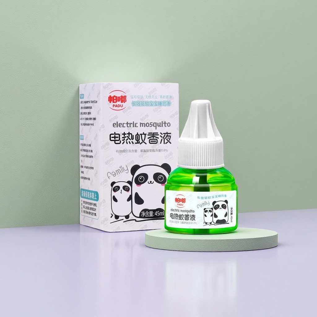 电热蚊香液套装含瓶装包装 30ml驱蚊液加热器专用
