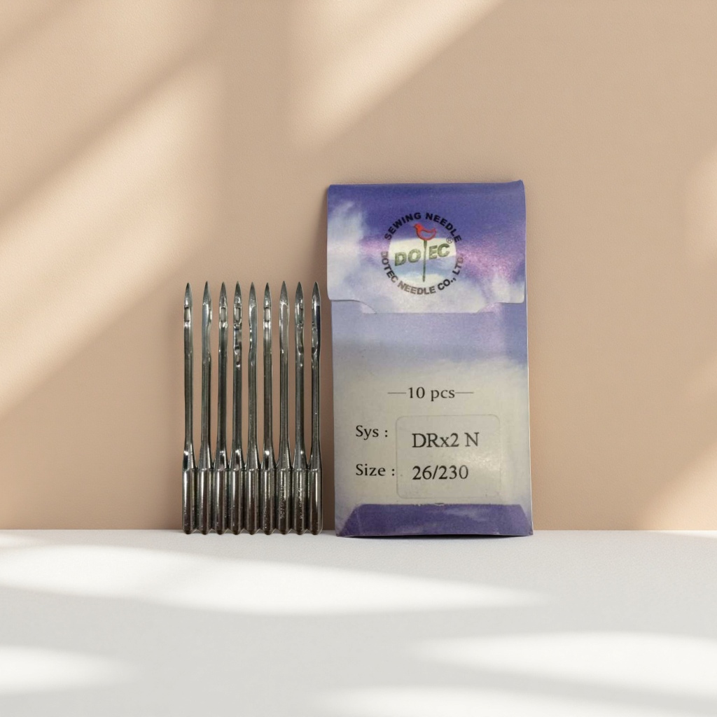 Household fine-pointed stainless steel sewing needles in multiple specifications