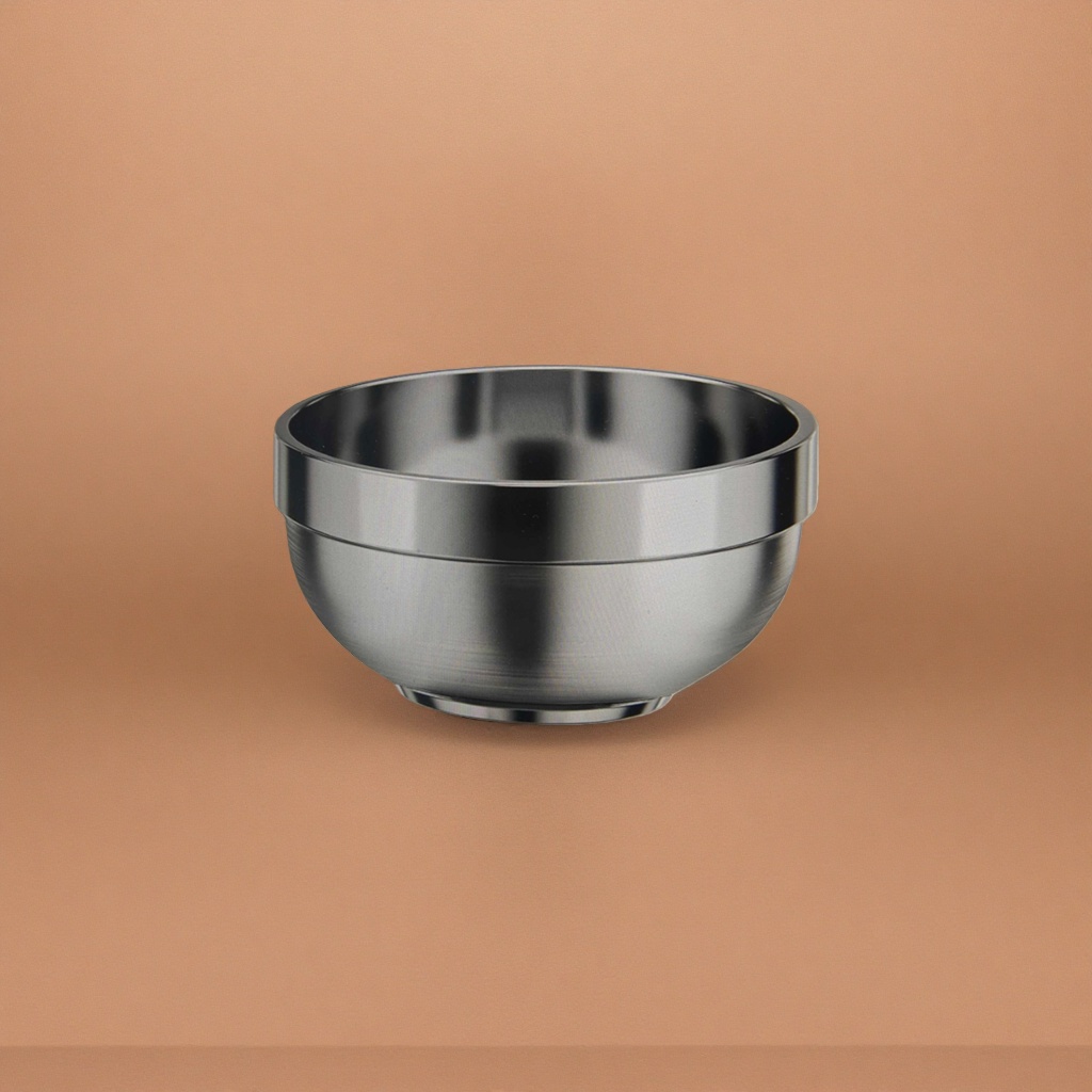 Metal bowls, stainless steel household large-capacity soup bowls, rice bowls, kitchen tableware Specification image