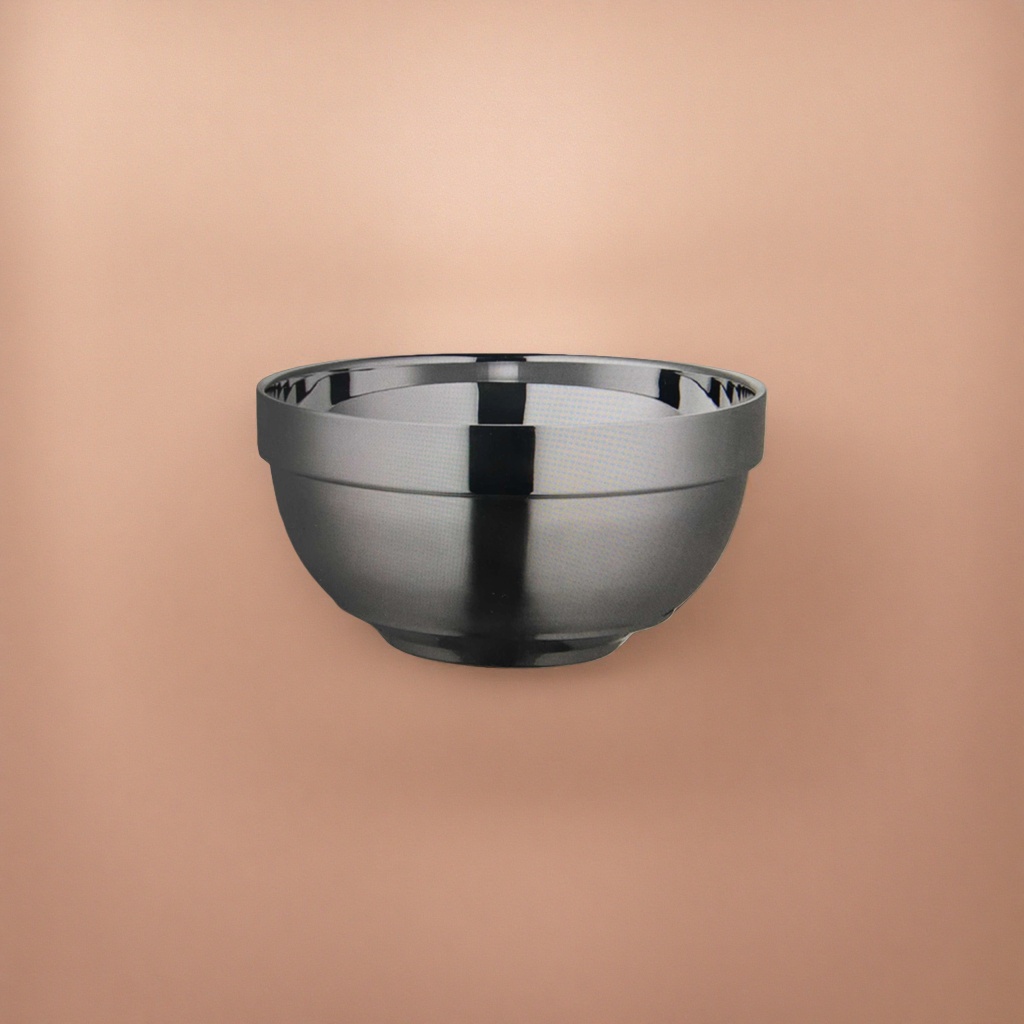 Thickened metal bowl dining table, large household soup and rice dual-purpose bowl, kitchen durable tableware details Picture