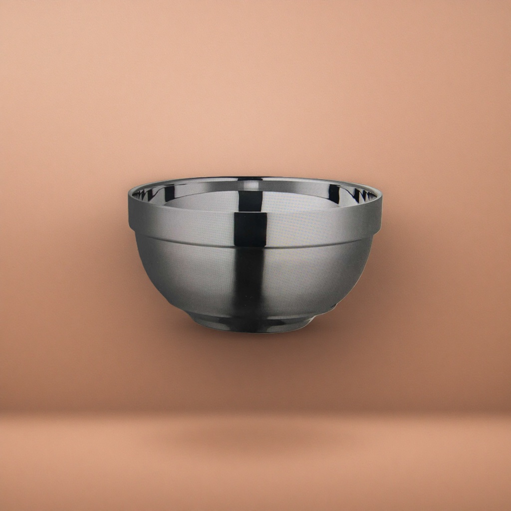 Thickened metal bowl dining table, large household soup and rice dual-purpose bowl, kitchen durable tableware Application Scenario