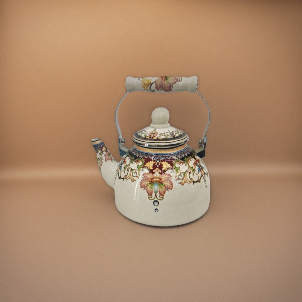 Patterned decorative ceramic teapots, household brewing teapots, office tea sets, high-temperature fired Application Scenario