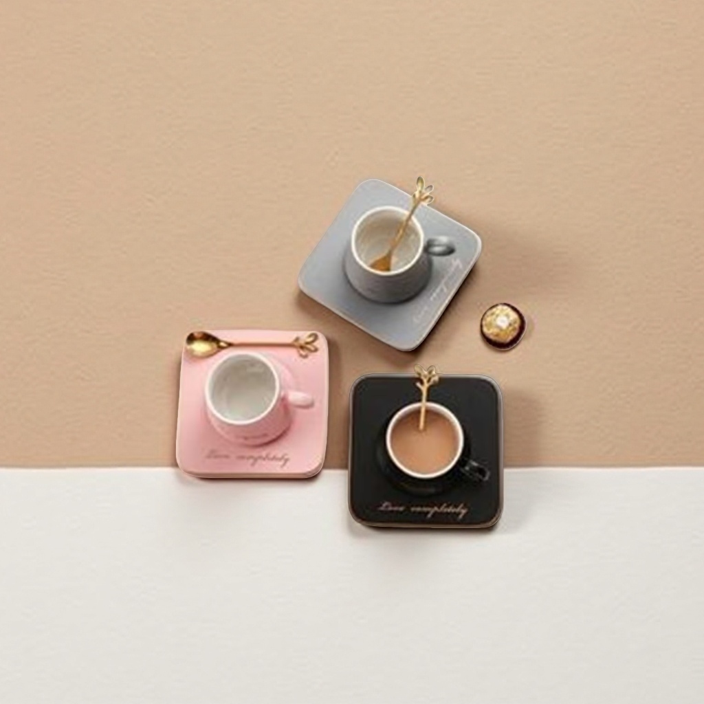 Tazas de café tazas de cerámica tazas de café con tapa aislamiento térmico patrones personalizados disponibles