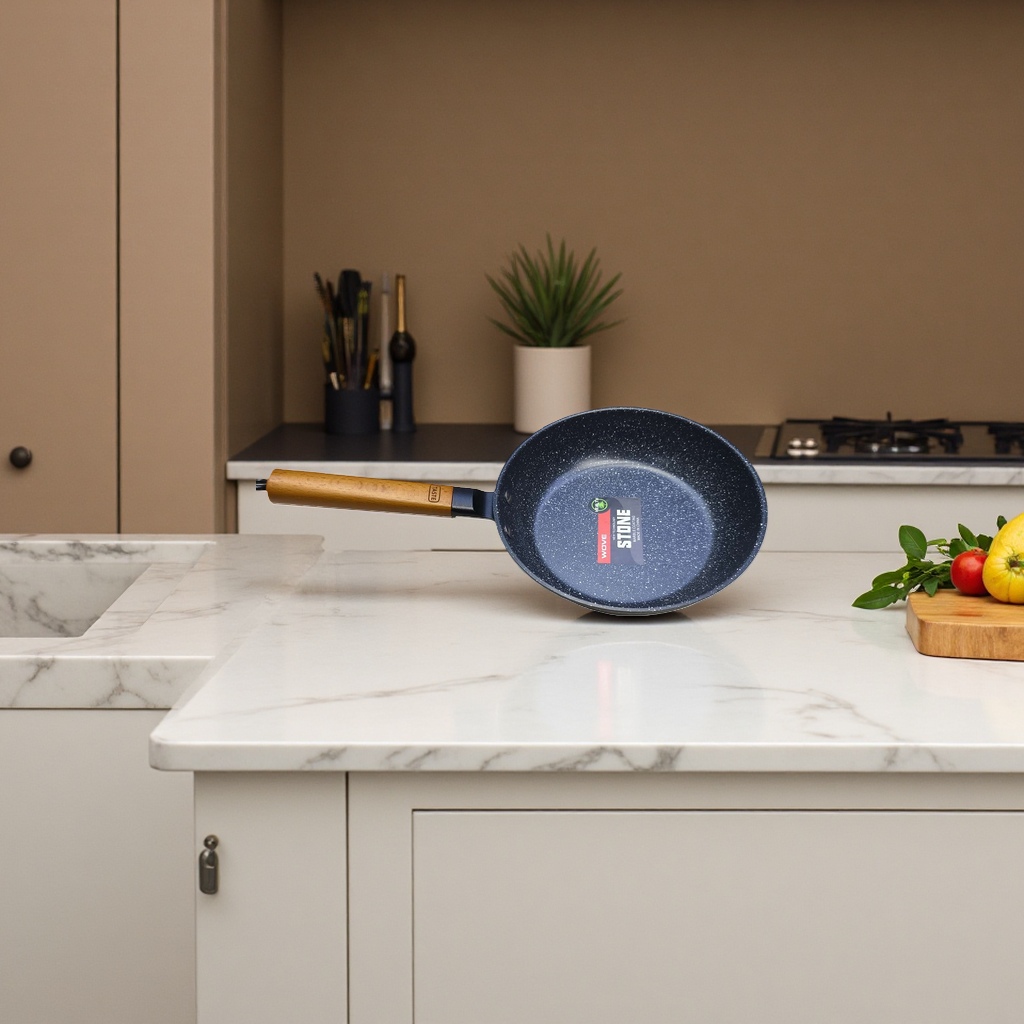 Supor frying pan, non-stick, 28cm household flat pan, special kitchen cookware for frying eggs and stir-frying Specification image