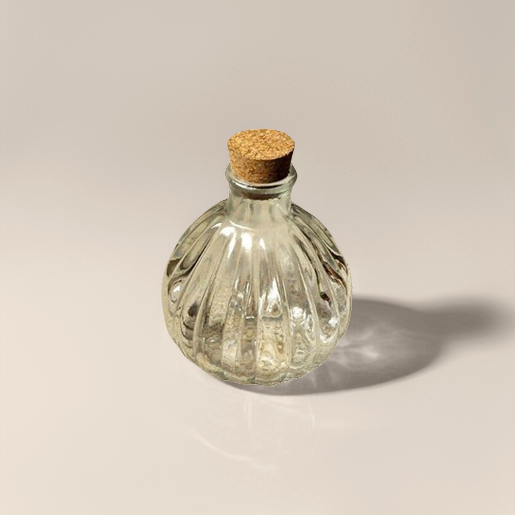 Transparent glass bottles, household storage bottles, leak-proof sealed cans, suitable for kitchens and bathrooms details Picture