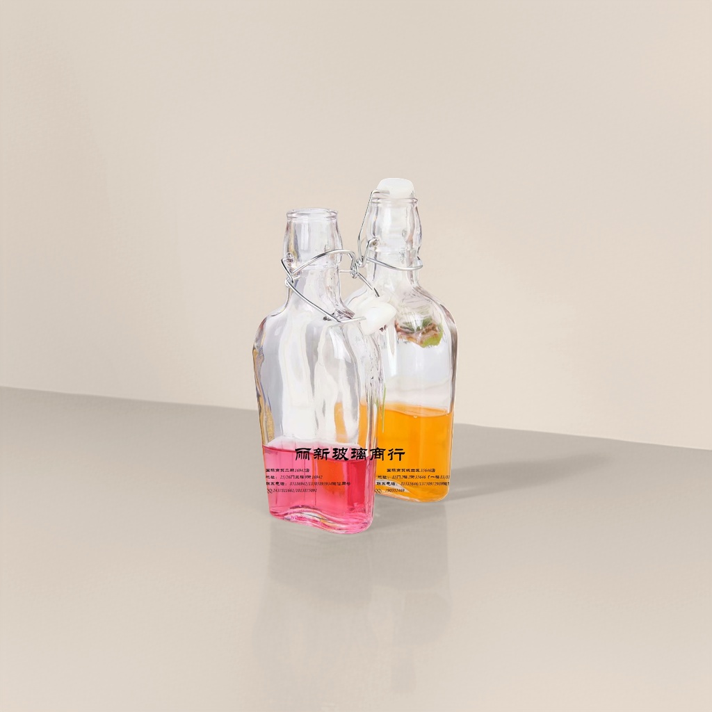500ml high borosilicate heat-resistant glass bottle, kitchen seasoning jar, household sealed storage container details Picture