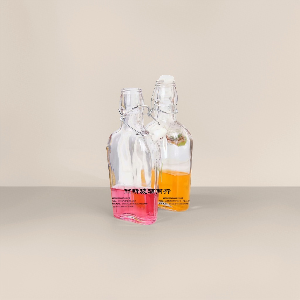500ml high borosilicate heat-resistant glass bottle, kitchen seasoning jar, household sealed storage container Specification image