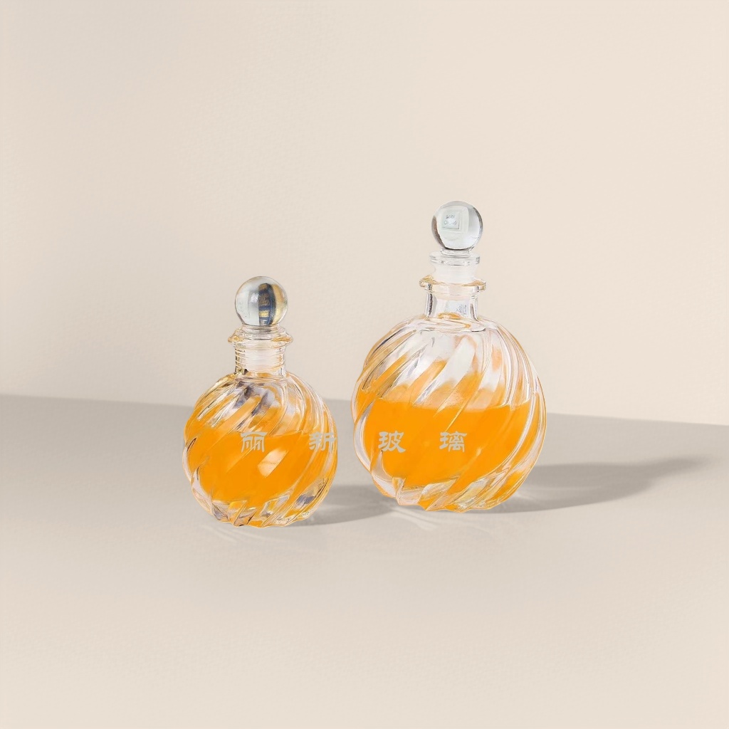 High-transparency lead-free transparent glass bottle, leak-proof sealed jar, suitable for kitchen and bathroom storage Application Scenario