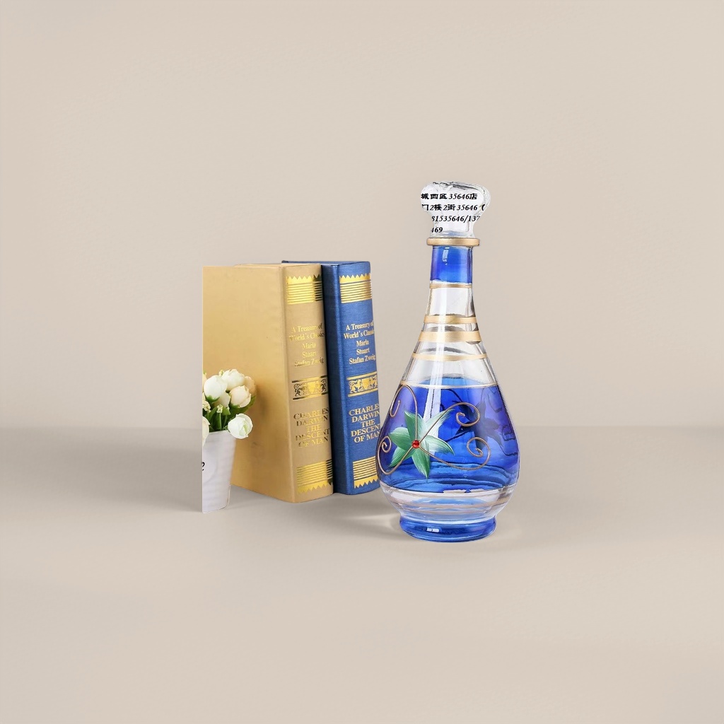 Decorative glass bottle home ornaments, high borosilicate heat-resistant exquisite gift box packaging Application Scenario