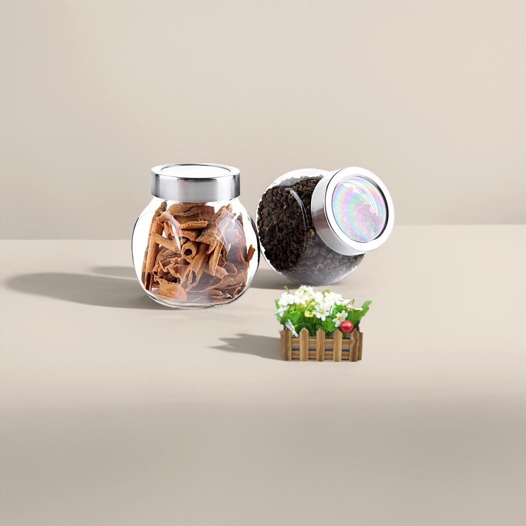 Glass jar + glass jar Specification image