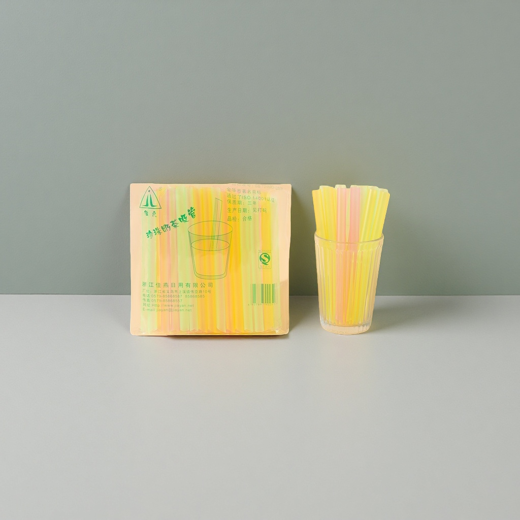 一次性珍珠奶茶吸管+吸管产品图