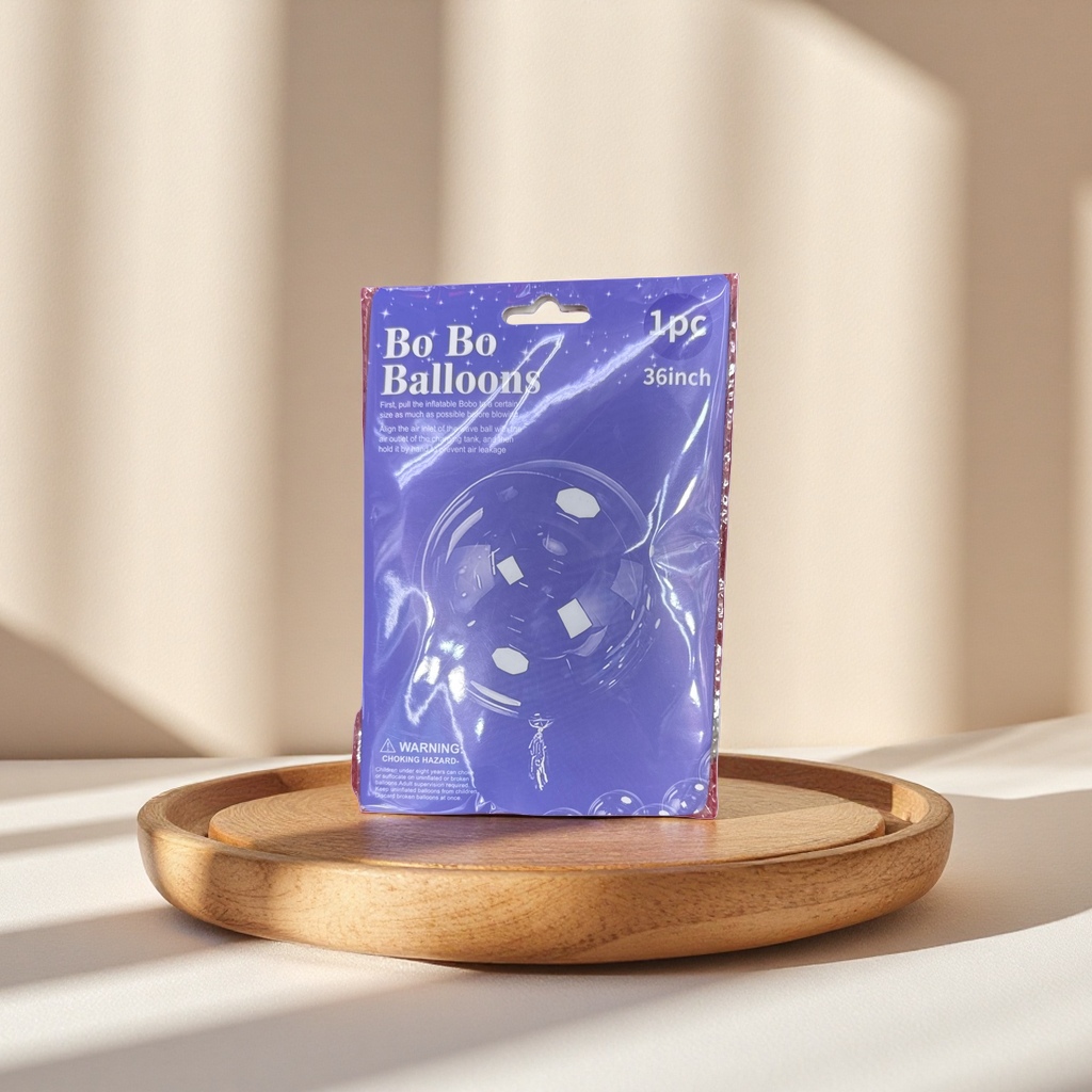 Bo Bo Balloons紫色包装气球套装 节日派对装饰用品