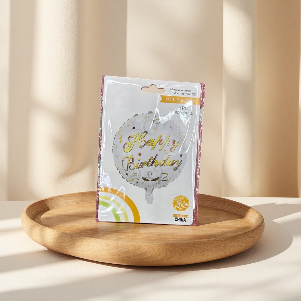 生日气球套装含包装袋 庆祝派对装饰用品
