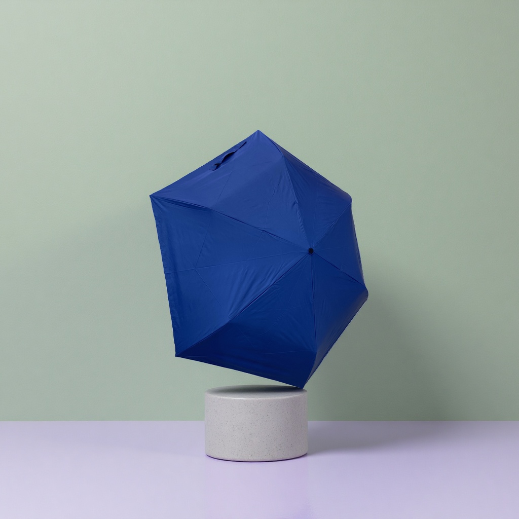Portable folding umbrella for both weather and rain, lightweight, windproof, sun-proof and sunshade Specification image