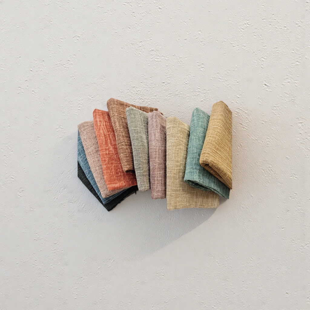 Solid-color soil-dyed scarf, a warm, fashionable and versatile women's scarf for autumn and winter details Picture