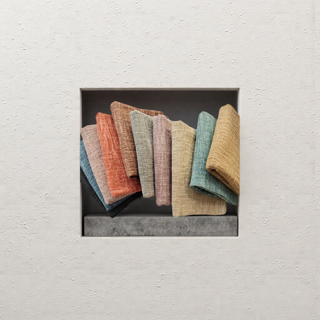 Solid-color soil-dyed scarf, a warm, fashionable and versatile women's scarf for autumn and winter