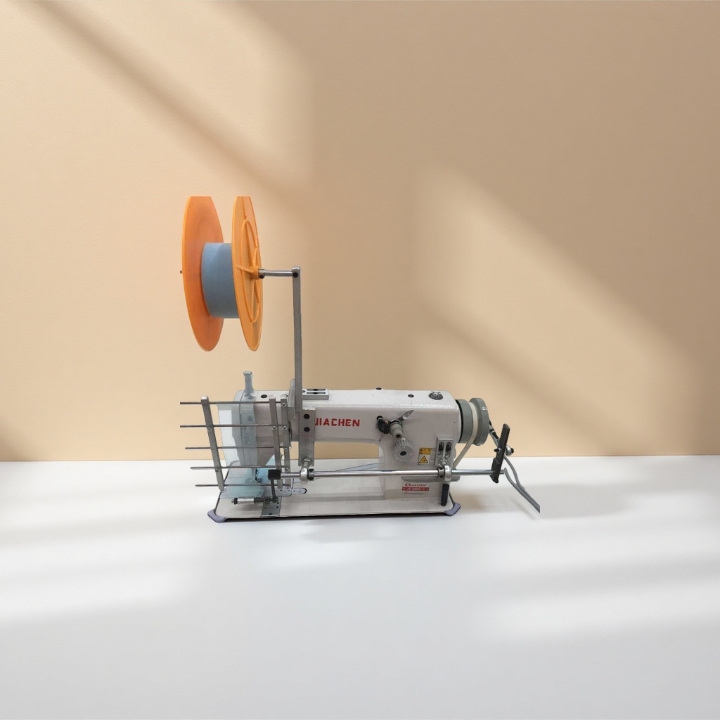 Portable multi-functional electronic version of household sewing machine with metal body Application Scenario
