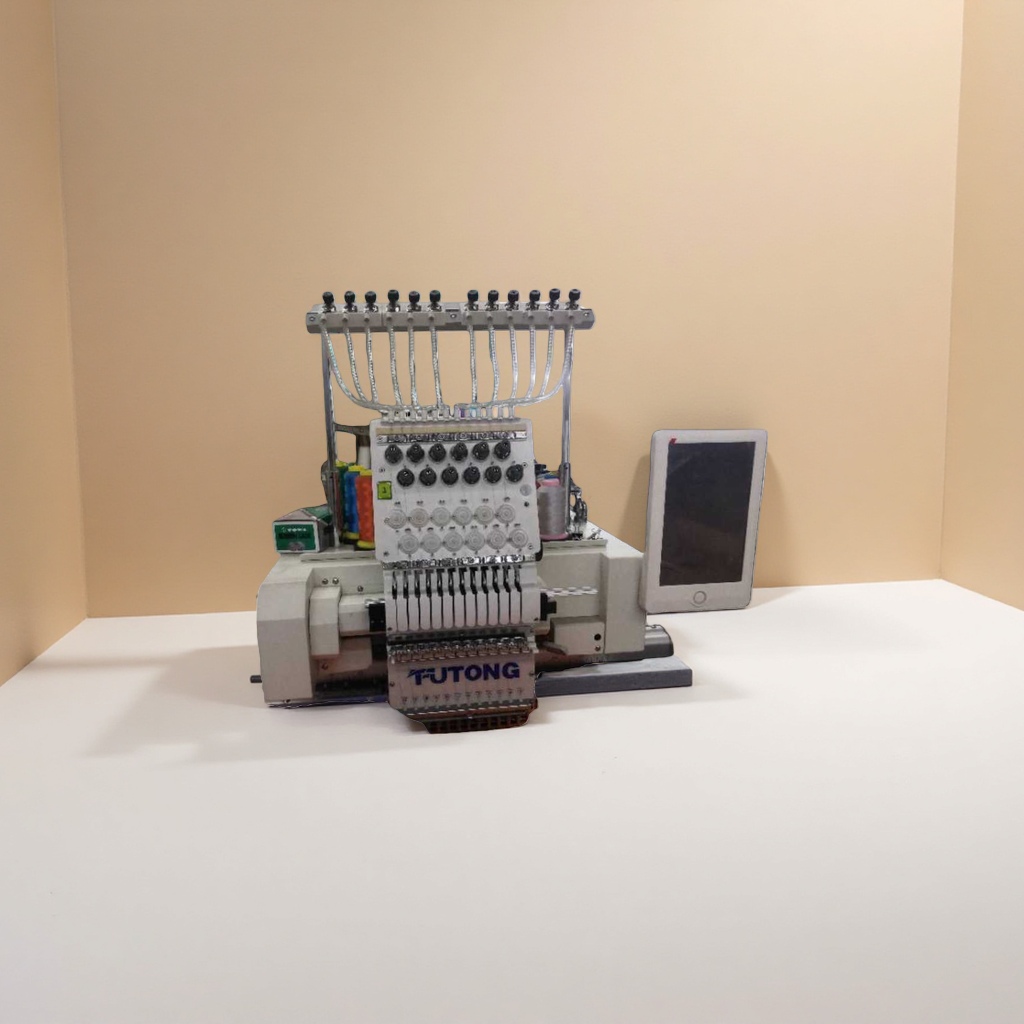 A portable embroidery device with automatic color change and multiple patterns for home computer embroidery details Picture