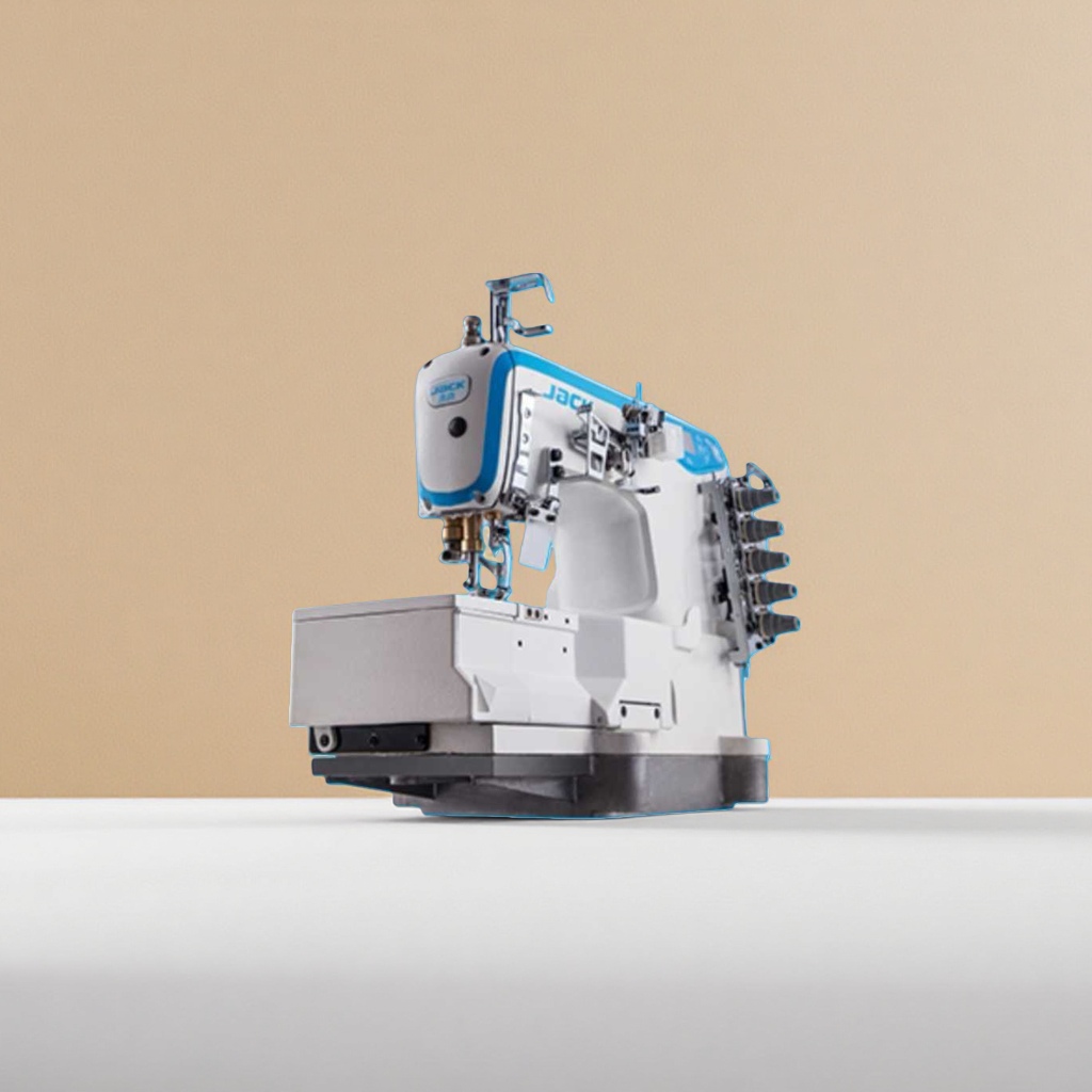 Platform high-speed overlock sewing machine, industrial multi-needle hemming, 220V Specification image