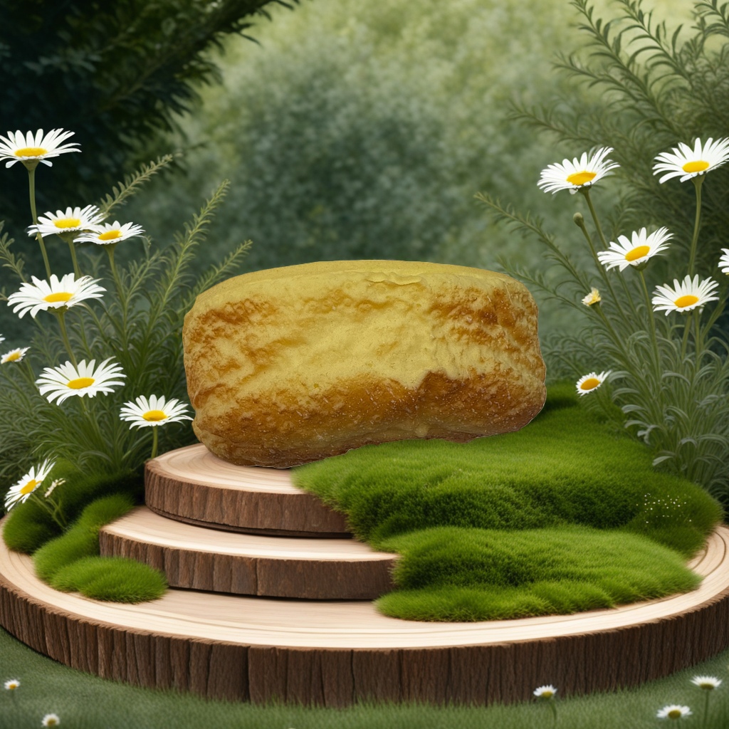 Freshly baked golden bread, soft, glutinous and sweet, is a staple food for breakfast details Picture