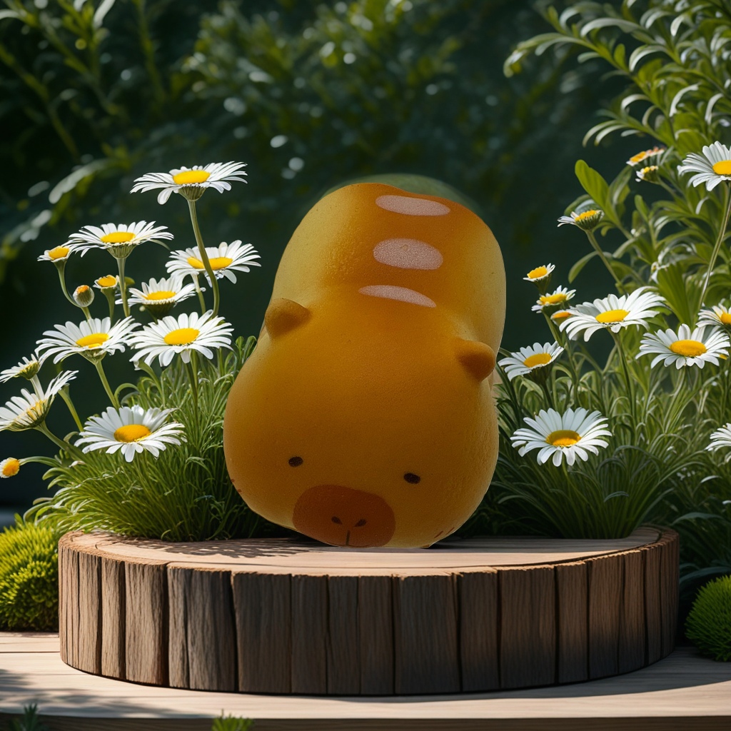 Cartoon bear-shaped bread, cute and fun breakfast baked snacks for children Specification image