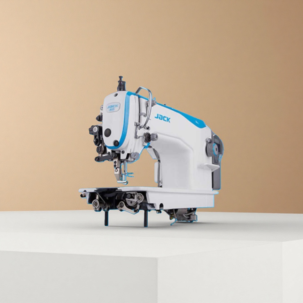 The computerized upper and lower composite feeding flat sewing machine is suitable for both household and industrial use