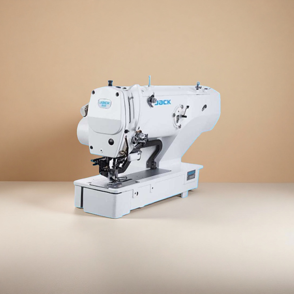 The JK-T1790B household multi-functional electronic sewing machine features automatic threading, reverse sewing and reinforcement of double-needle positions details Picture