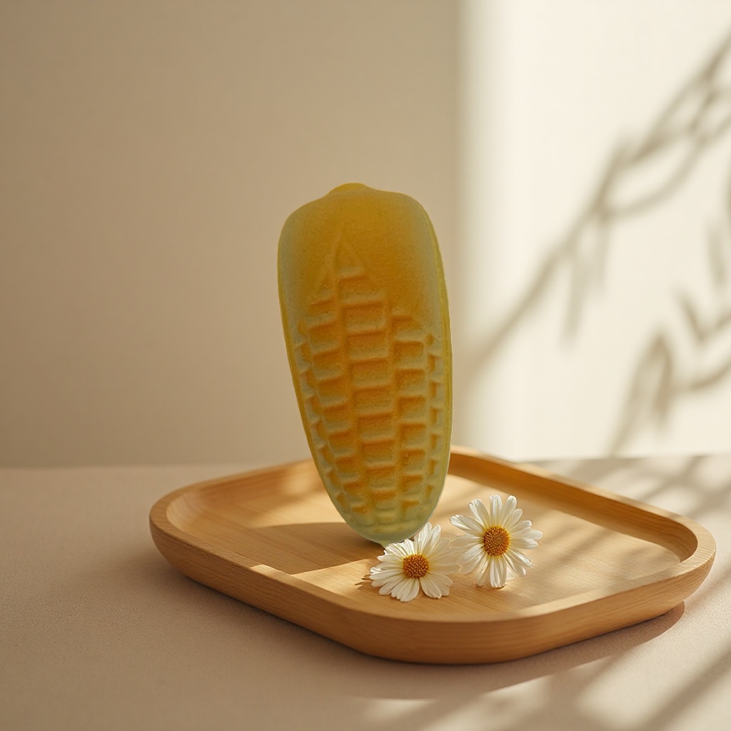 Yellow corn-shaped decorative items, creative and interesting home gadgets Specification image