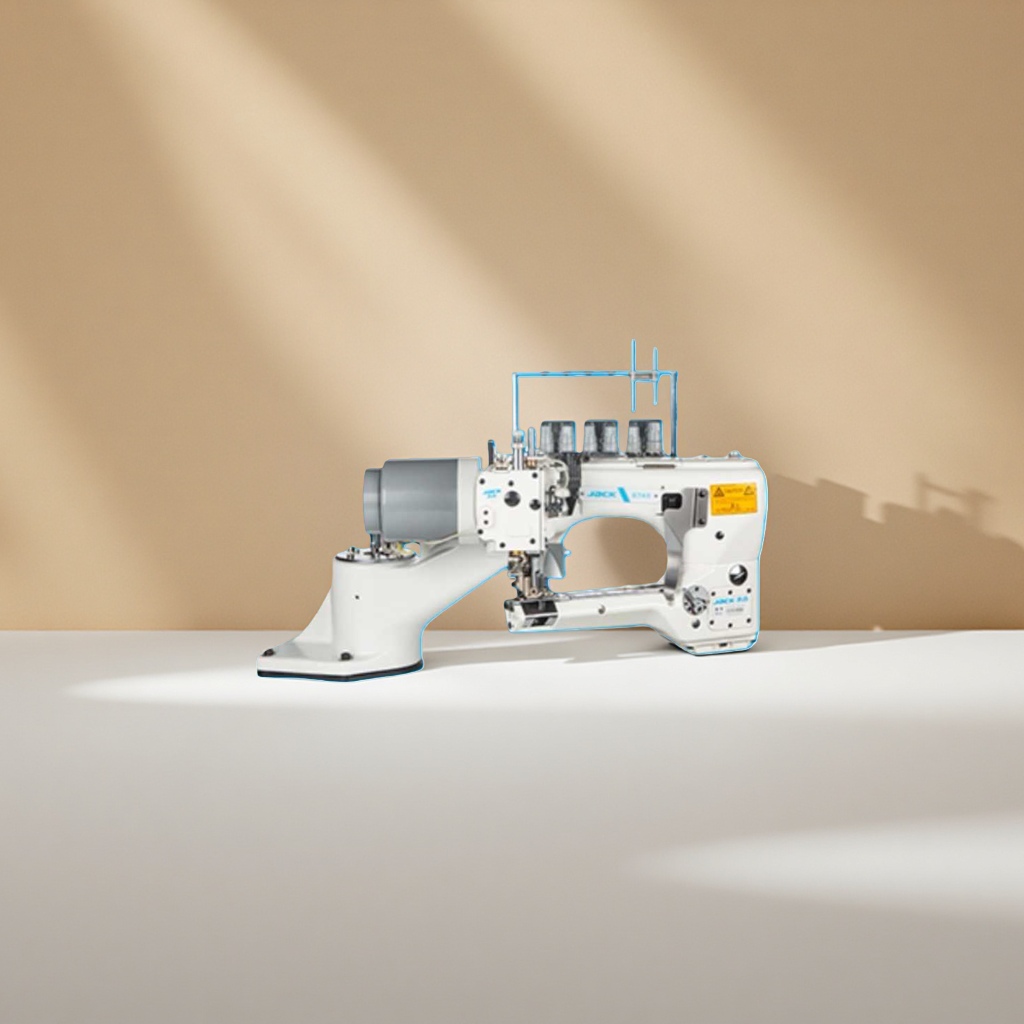 Articulated arm type overlock sewing machine, industrial sewing machine, multi-needle overlock machine, suitable for both home and commercial use details Picture