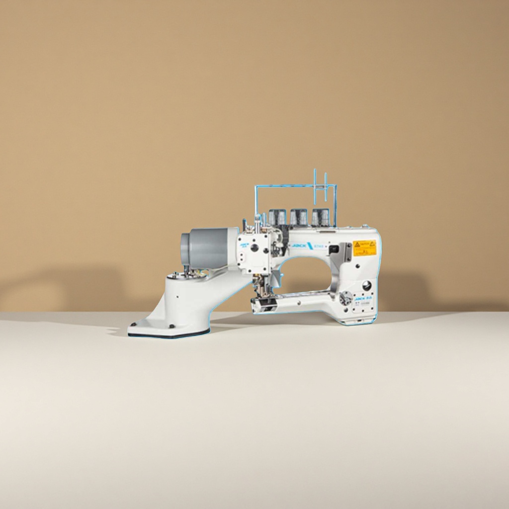 Articulated arm type overlock sewing machine, industrial sewing machine, multi-needle overlock machine, suitable for both home and commercial use Application Scenario