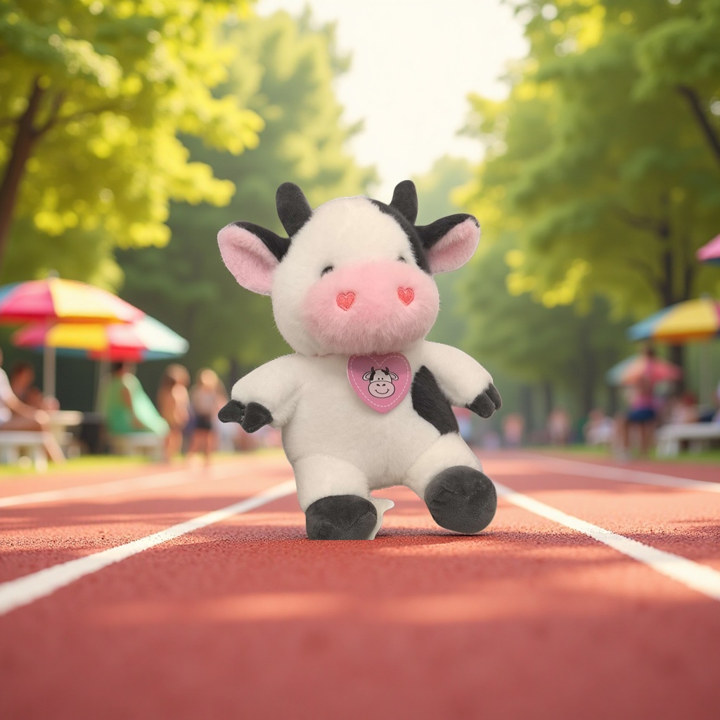 Cute and soft plush cow toys, plush pillows, children's educational and soothing dolls Application Scenario