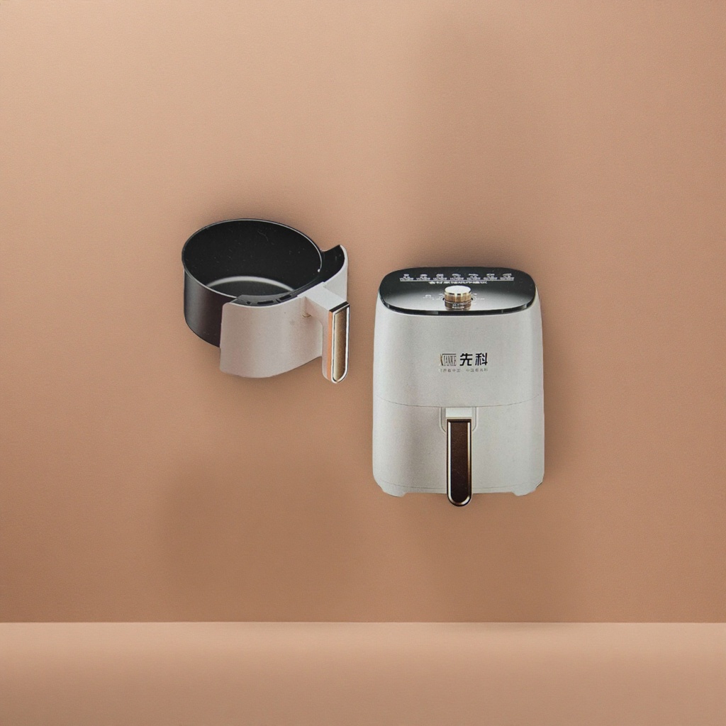 Supor air fryer with a 3.5L stainless steel inner liner is a small kitchen appliance that requires no oil for frying or roasting