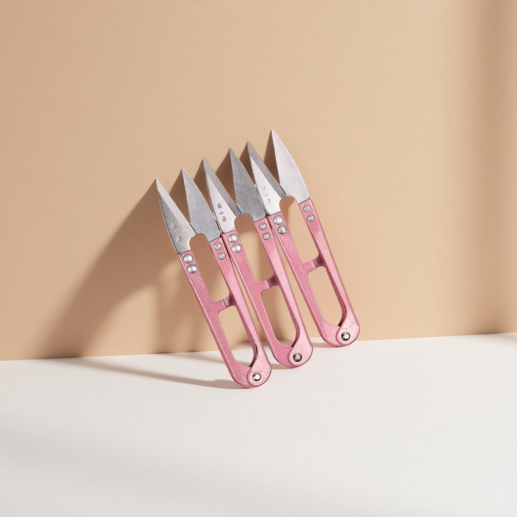 Zhang Xiaquan pink handle knife stainless steel portable multi-functional kitchen knife