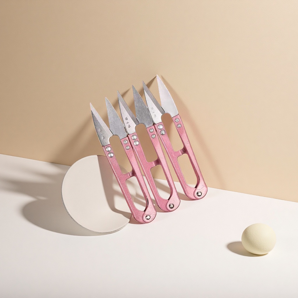Zhang Xiaquan pink handle knife stainless steel portable multi-functional kitchen knife Specification image