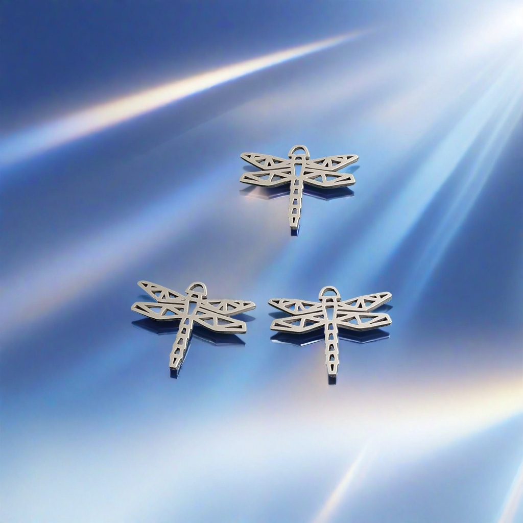 Metal dragonfly decorative items, dragonfly-shaped wall hanging ornaments, creative home decoration