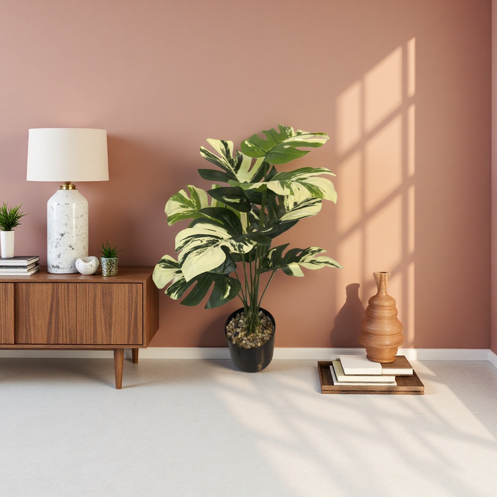 Green plant potted plants, ceramic flowerpot sets, living room, study, desktop small bonsai Application Scenario